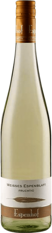 12,95 € Kostenloser Versand | Weißwein Espenhof Weisses Espenblatt Q.b.A. Rheinhessen Rheinhessen Deutschland Nebbiolo, Gewürztraminer, Riesling 75 cl