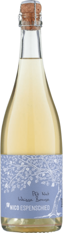 27,95 € 送料無料 | 白スパークリングワイン Espenhof Espenschied Pét Nat Weiße Sause Brut Q.b.A. Rheinhessen Rheinhessen ドイツ Scheurebe ボトル 75 cl