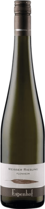 15,95 € 送料無料 | 白ワイン Espenhof Flonheimer Weisser ドライ Q.b.A. Rheinhessen Rheinhessen ドイツ Riesling ボトル 75 cl