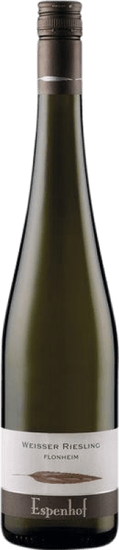 13,95 € Spedizione Gratuita | Vino Bianco Espenhof Flonheimer Weisser Trocken — Secco Q.b.A. Rheinhessen Rheinhessen Germania Riesling 75 cl