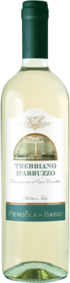 9,95 € Envoi gratuit | Vin blanc Famiglia Castellani Pergola dei Bardi D.O.C. Trebbiano d'Abruzzo Italie Trebbiano Bouteille 75 cl