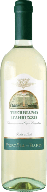 9,95 € Бесплатная доставка | Белое вино Famiglia Castellani Pergola dei Bardi D.O.C. Trebbiano d'Abruzzo Италия Trebbiano бутылка 75 cl