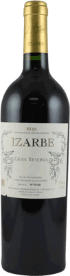 35,95 € Envoi gratuit | Vin Rouge Familia Chávarri Izarbe Grande Réserve D.O.Ca. Rioja La Rioja Espagne Tempranillo 75 cl