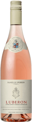 12,95 € Free Shipping | Rosé Wine Famille Perrin Rosé A.O.C. Côtes du Luberon France Syrah — Shiraz, Garnacha — Grenache, Cinsault 75 cl