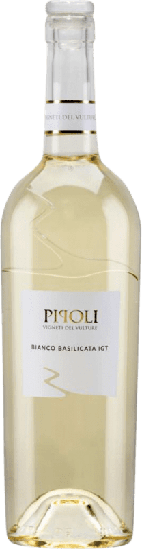 12,95 € Envio grátis | Vinho Branco Fantini Pipoli Basilicata D.O.C. Sicilia Sicília Itália Fiano, Greco 75 cl