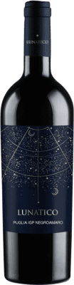 10,95 € 免费送货 | 红葡萄酒 Fantini Lunatico I.G.T. Puglia 普利亚大区 意大利 Negroamaro — 黑阿玛罗 75 cl