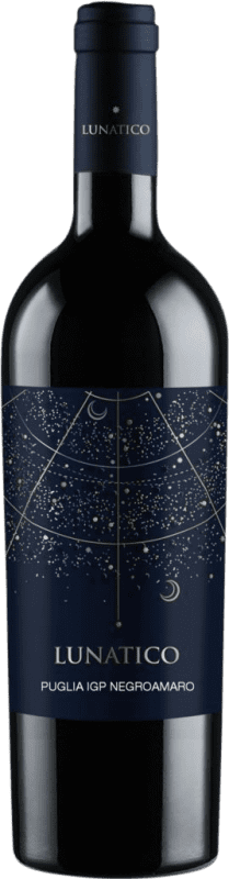 9,95 € 免费送货 | 红酒 Fantini Lunatico 意大利 Negroamaro 瓶子 75 cl