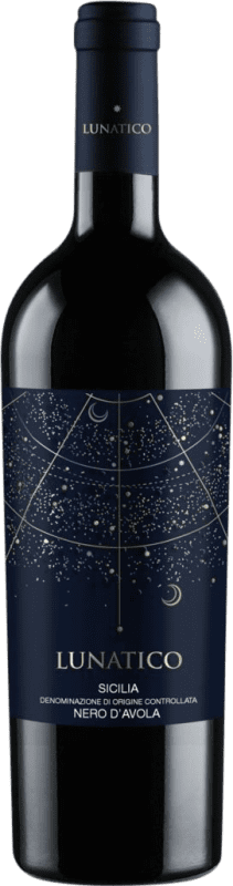 6,95 € 免费送货 | 红葡萄酒 Fantini Lunatico 意大利 Nero d'Avola 75 cl