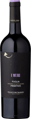 9,95 € 送料無料 | 赤ワイン Fantini I Muri I.G.T. Puglia プーリア イタリア Primitivo ボトル 75 cl