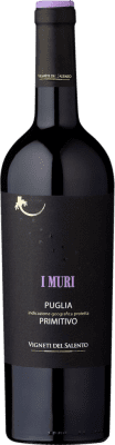 7,95 € Free Shipping | Red Wine Fantini I Muri I.G.T. Puglia Puglia Italy Primitivo 75 cl
