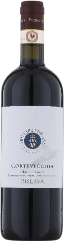 39,95 € Envoi gratuit | Vin Rouge Fattoria Le Corti Cortevecchia Classique Réserve D.O.C.G. Chianti Italie Sangiovese, Colorino 75 cl