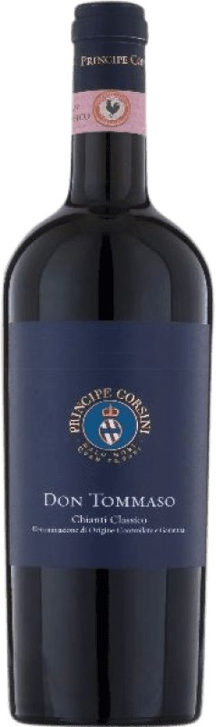 43,95 € Free Shipping | Red wine Fattoria Le Corti Don Tommaso D.O.C.G. Chianti Classico Italy Sangiovese Bottle 75 cl