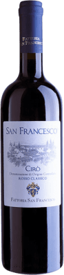 15,95 € Free Shipping | Red wine Fattoria San Francesco Rosso D.O.C. Cirò Italy Bottle 75 cl