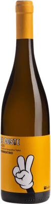13,95 € Envío gratis | Vino blanco Federici Le Coste I.G.T. Lazio Lazio Italia Vermentino Botella 75 cl