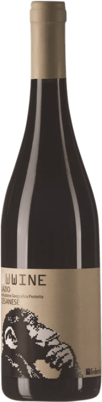 15,95 € 免费送货 | 红酒 Federici WWWine I.G.T. Lazio 拉齐奥 意大利 Cesanese 瓶子 75 cl