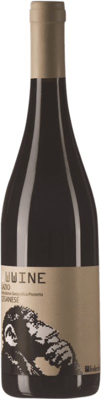 11,95 € Spedizione Gratuita | Vino rosso Federici WWWine I.G.T. Lazio Lazio Italia Cesanese Bottiglia 75 cl