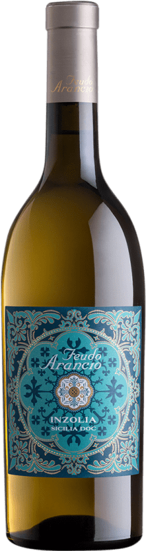 12,95 € Envoi gratuit | Vin blanc Feudo Arancio D.O.C. Sicilia Sicile Italie Inzolia Bouteille 75 cl