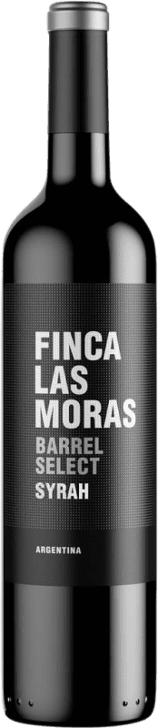 9,95 € Free Shipping | Red wine Finca Las Moras Barrel Select I.G. San Juan Argentina Syrah Bottle 75 cl