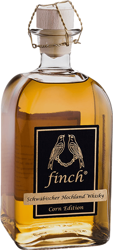 73,95 € Бесплатная доставка | Купажированный виски Finch Grain Corn Особый, Ограниченный выпуск Schwäbischer Hochland Германия Средняя бутылка 50 cl