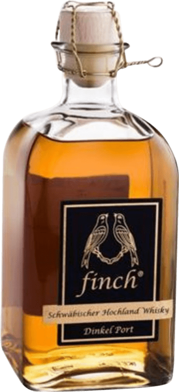 57,95 € Kostenloser Versand | Blended Whisky Finch Dinkel Port Spezial Schwäbischer Hochland Deutschland Medium-Flasche 50 cl Grain