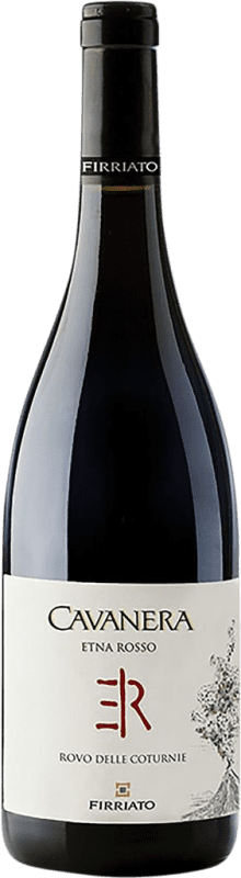 42,95 € Kostenloser Versand | Rotwein Firriato Cavanera Rovo delle Coturnie Rosso D.O.C. Etna Sizilien Italien Nebbiolo, Nerello Mascalese Flasche 75 cl