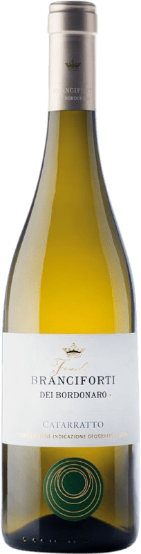 10,95 € Spedizione Gratuita | Vino bianco Firriato Branciforti dei Bordonaro D.O.C. Sicilia Sicilia Italia Catarratto Bottiglia 75 cl