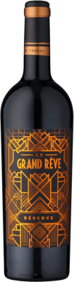 14,95 € Spedizione Gratuita | Vino Rosso Fonjoya Delta Le Grand Rêve Riserva A.O.C. Côtes du Rhône Rhône Francia Syrah, Garnacha — Grenache 75 cl