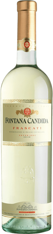 9,95 € 送料無料 | 白ワイン Fontana Candida D.O.C.G. Frascati Superiore ラツィオ イタリア Trebbiano Toscano, White Malvasia, Malvasia del Lazio ボトル 75 cl