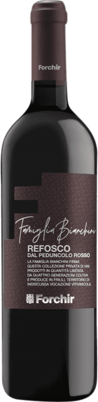 14,95 € Spedizione Gratuita | Vino rosso Forchir Famiglia Bianchini D.O.C. Friuli Friuli-Venezia Giulia Italia Riflesso dal Peduncolo Rosso Bottiglia 75 cl