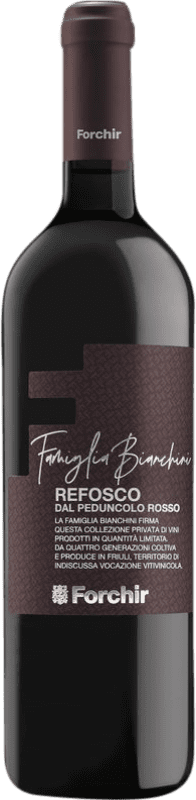 10,95 € Envío gratis | Vino Tinto Forchir Famiglia Bianchini D.O.C. Friuli Friuli-Venezia Giulia Italia Riflesso Botella 75 cl