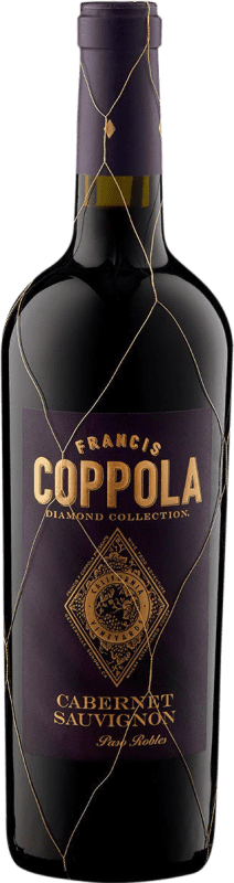 27,95 € 免费送货 | 红酒 Francis Ford Coppola Diamond Paso Robles I.G. California 加州 美国 Cabernet Sauvignon, Petit Verdot, Petite Syrah, Tannat 瓶子 75 cl