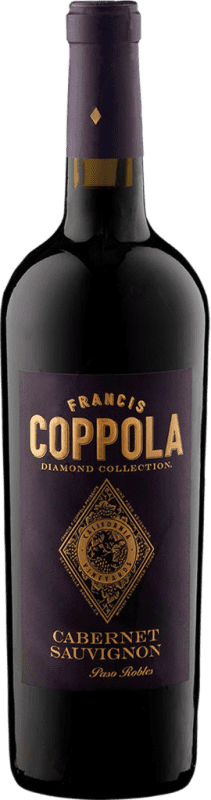 21,95 € 送料無料 | 赤ワイン Francis Ford Coppola Diamond Paso Robles I.G. California カリフォルニア州 アメリカ Cabernet Sauvignon, Petit Verdot, Petite Syrah, Tannat ボトル 75 cl