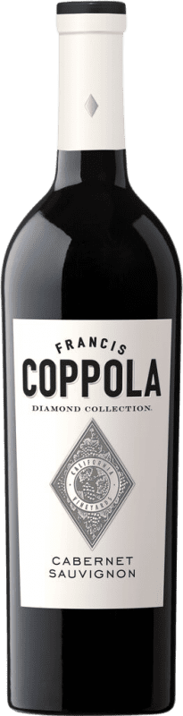 24,95 € 免费送货 | 红酒 Francis Ford Coppola Diamond Collection I.G. California 加州 美国 Cabernet Sauvignon, Petit Verdot 瓶子 75 cl