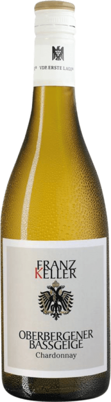 29,95 € Бесплатная доставка | Белое вино Franz Keller Oberbergener Bassgeige Trocken — Сухое I.G. Baden Baden Германия Chardonnay — Шардоне Бутылка 75 cl