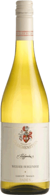 13,95 € 送料無料 | 白ワイン Freiherr von Gleichenstein Hofgarten Kabinett mit Prädikat ドライ I.G. Baden Baden ドイツ Pinot White ボトル 75 cl