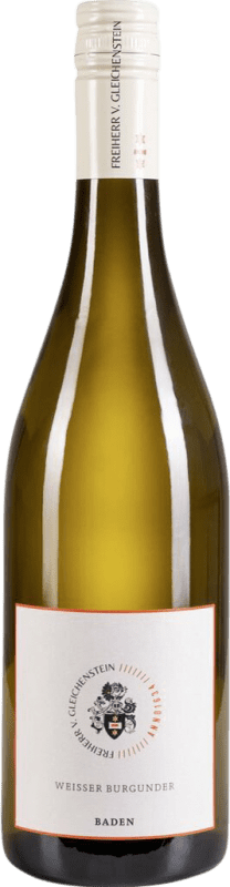 18,95 € Envio grátis | Vinho branco Freiherr von Gleichenstein Hofgarten Kabinett mit Prädikat Seco I.G. Baden Baden Alemanha Pinot Branco Garrafa 75 cl