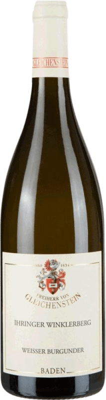 27,95 € 免费送货 | 白酒 Freiherr von Gleichenstein Ihringer Winklerberg 干 I.G. Baden Baden 德国 Pinot White 瓶子 75 cl