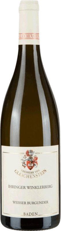27,95 € Free Shipping | White Wine Freiherr von Gleichenstein Ihringer Winklerberg Trocken — Dry I.G. Baden Baden Germany Pinot Blanc Bottle 75 cl