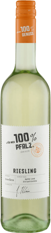 9,95 € 送料無料 | 白ワイン Q.b.A. Pfälz Pfälz ドイツ Riesling ボトル 75 cl