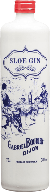 27,95 € Kostenloser Versand | Genever Gin Gabriel Boudier Frankreich 70 cl Sloe Berries — Schlehenbeeren