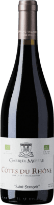 16,95 € Spedizione Gratuita | Vino rosso Gabriel Meffre Saint Francois I.G.P. Calvados Pays d'Auge Rhône Francia Grenache, Nebbiolo Bottiglia 75 cl