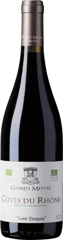 16,95 € Envío gratis | Vino tinto Gabriel Meffre Saint Francois I.G.P. Calvados Pays d'Auge Rhône Francia Garnacha, Nebbiolo Botella 75 cl