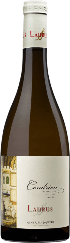 72,95 € Spedizione Gratuita | Vino bianco Gabriel Meffre Laurus A.O.C. Condrieu Francia Viognier Bottiglia 75 cl