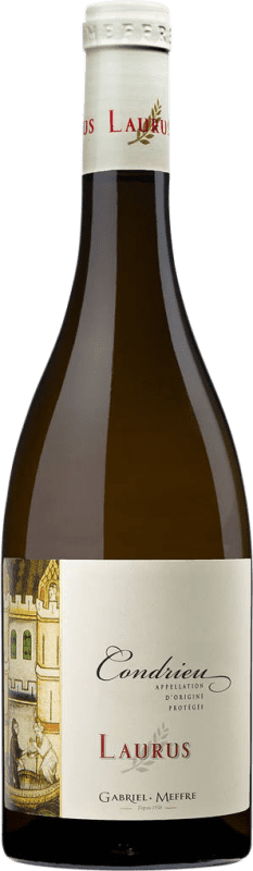 93,95 € Envío gratis | Vino Blanco Gabriel Meffre Laurus A.O.C. Condrieu Francia Viognier 75 cl