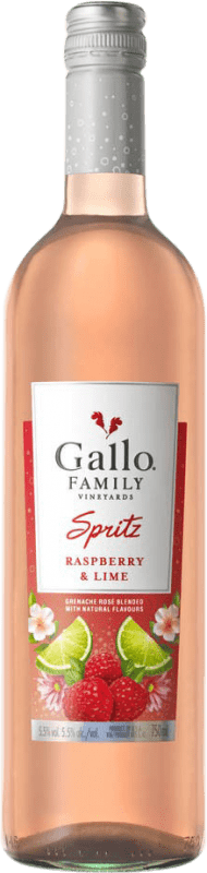 9,95 € Spedizione Gratuita | Vino rosato Gallo Spritz Himbeere Limette I.G. California California stati Uniti Bottiglia 75 cl