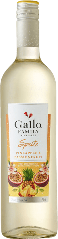 10,95 € Бесплатная доставка | Белое вино Gallo Gallo Spritz Ananas Passionsfrucht Соединенные Штаты бутылка 75 cl