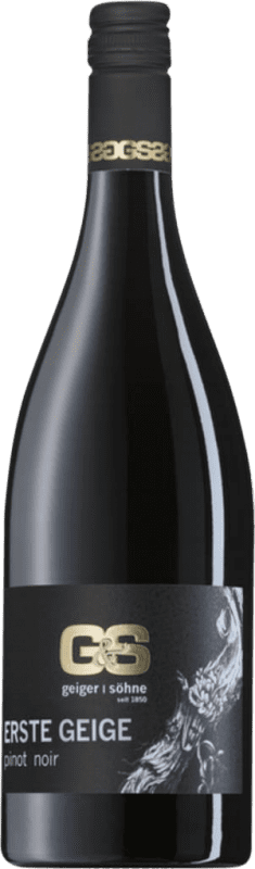 17,95 € 免费送货 | 红酒 Geiger & Söhne Erste Geige 干 Franken 德国 Pinot Black 瓶子 75 cl