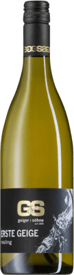 17,95 € Free Shipping | White wine Geiger & Söhne Erste Geige Dry Franken Germany Riesling Bottle 75 cl