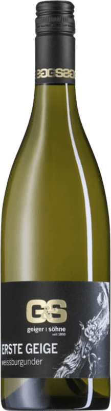 16,95 € Envío gratis | Vino blanco Geiger & Söhne Erste Geige Franken Alemania Pinot Blanco Botella 75 cl