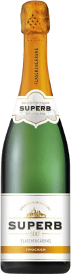 12,95 € Бесплатная доставка | Белое игристое Geldermann Superb Sekt сухой Германия бутылка 75 cl